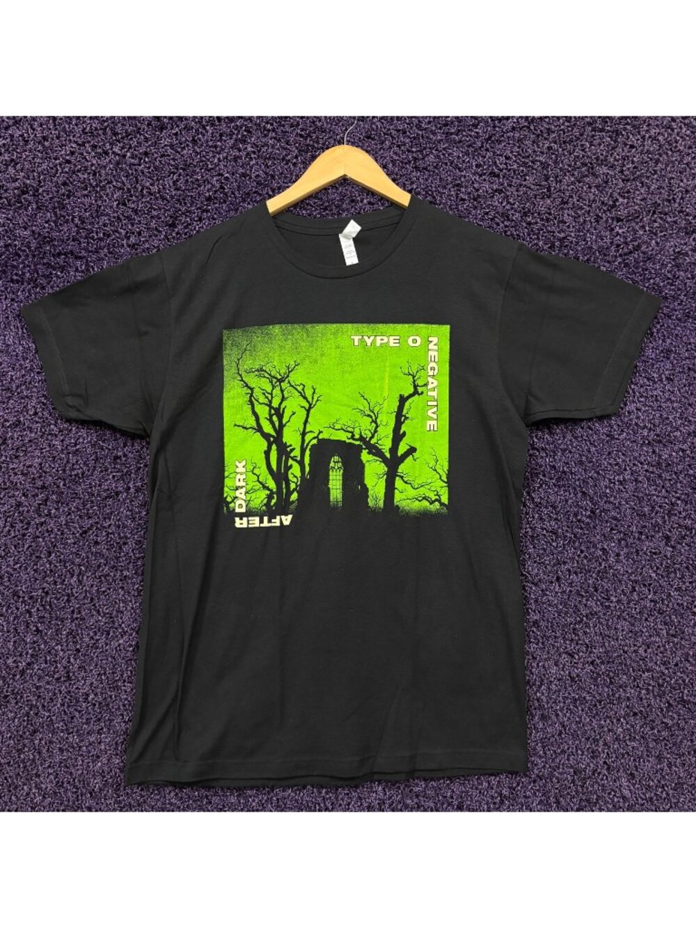 Type O' Negative After Dark Cemetery T-Shirt Size Large